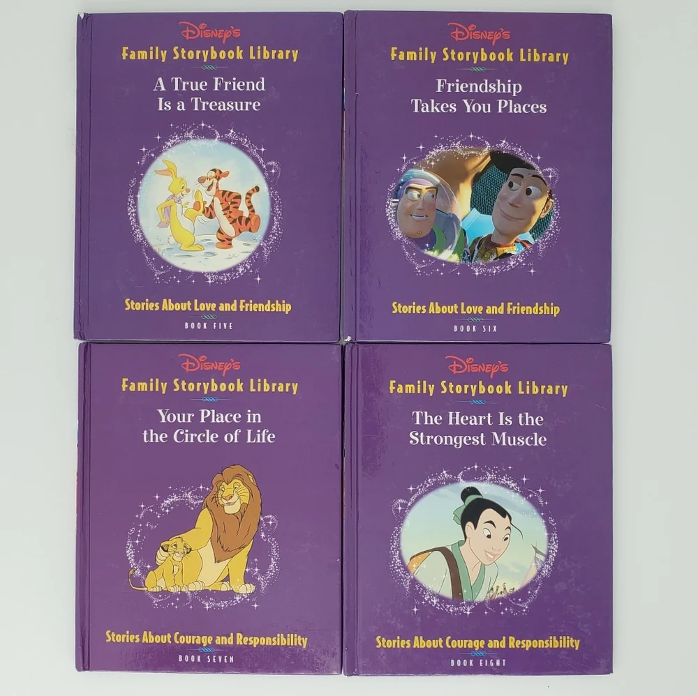 Vintage Disney Family Storybook Library books